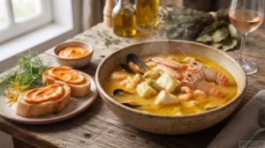 Bouillabaisse – provensálská rybí polévka