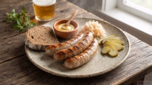 Bratwurst – salsiccia tedesca alla griglia