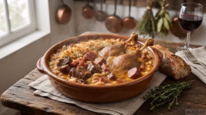 Cassoulet – jihozápadofrancouzský fazolový hrnec