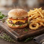 Classic Cheeseburger s hovězím masem a čedarem