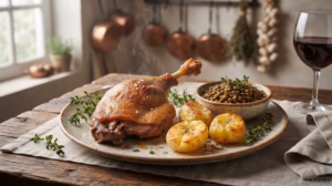 Confit de Canard – kachní stehna v kachním tuku