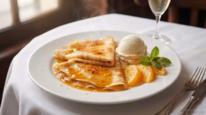 Crêpes Suzette – palačinky s pomerančovou omáčkou