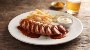 Currywurst – salsiccia tedesca con salsa al curry