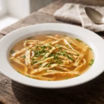 Frittatensuppe – vaječná polévka