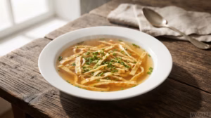 Frittatensuppe – vaječná polévka