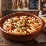 Knoblauchgarnelen – Garnelen in Olivenöl mit Knoblauch und Chili