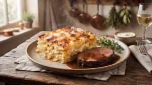 Gratin Dauphinois – bramborový gratin ze smetany