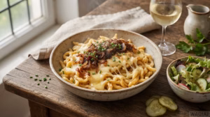 Käsespätzle – švábské sýrové noky