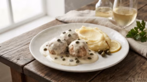 Königsberger Klopse – polpette in salsa bianca con capperi