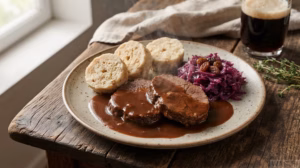 Sauerbraten – Marinated Beef Roast in Aromatic Sauce