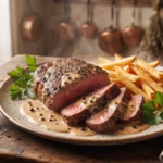 Steak au Poivre – steak s pepřovou omáčkou