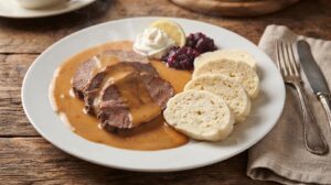 Czech Beef in Cream Sauce