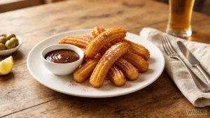 Churros con Chocolate