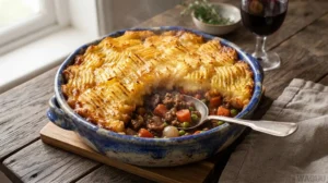 Cottage Pie – hovězí ragú pod bramborovou kaší