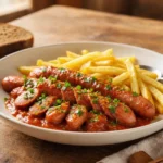 Currywurst avec frites