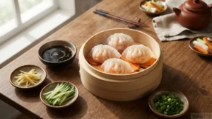 Dim Sum – kantonské drobné pokrmy, zejména dušené knedlíčky a taštičky