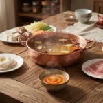 Pentola calda cinese – cena condivisa in un brodo che sobbolle