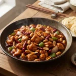 Kung-Pao-Hähnchen – scharfes Sichuan-Hähnchen mit Erdnüssen, Chili und süß-salziger Sauce
