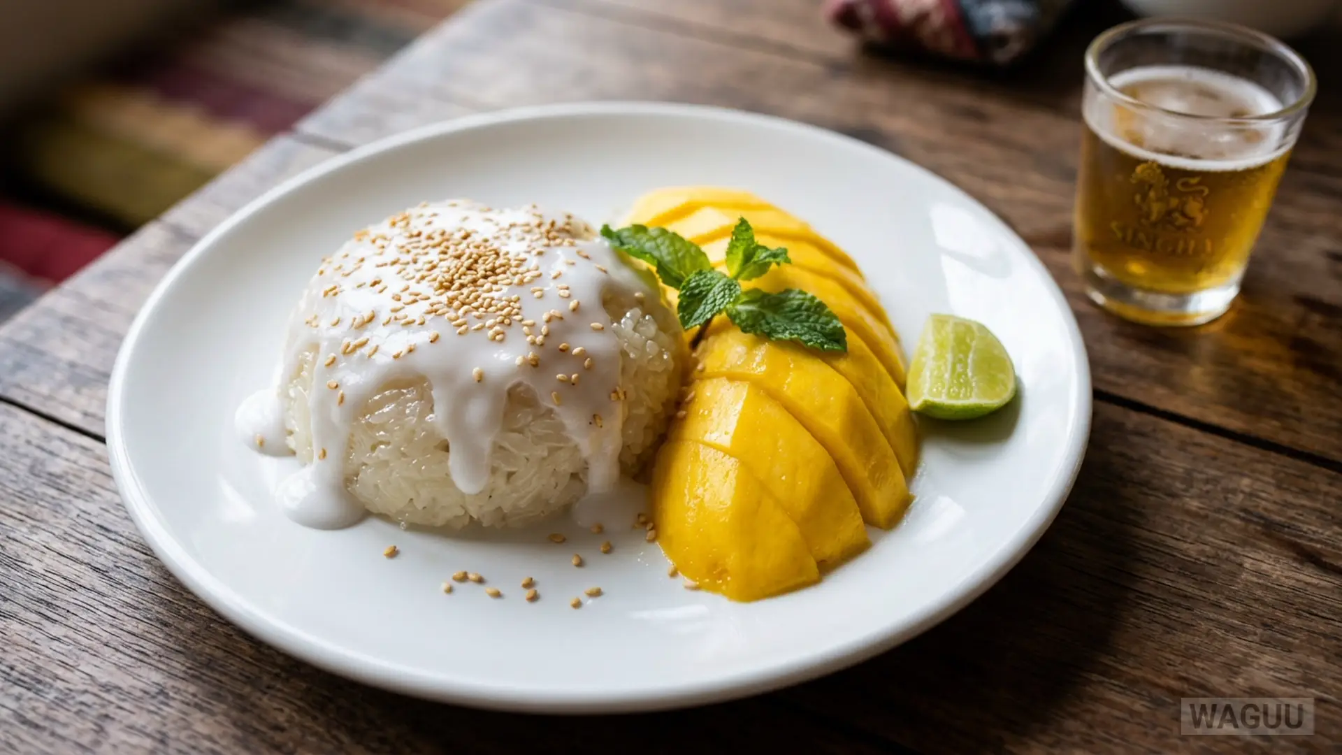 Mango Sticky Rice Khao Niao Mamuang