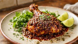 Mole Poblano – slavná mexická omáčka z chilli papriček, koření, ořechů, semínek a dalších ingrediencí, v některých tradičních variantách také s čokoládou. Podává se například s kuřecím nebo krůtím masem.